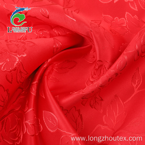 Jacquard Dull Satin Without Twist Fabric